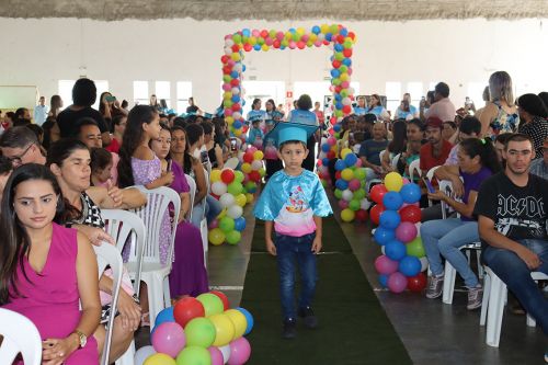 Secretaria de Educação e Cultura da Prefeitura de Cândido de Abreu realiza formatura da educação infantil 