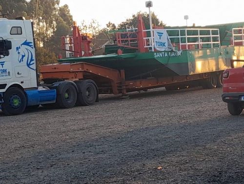 Notícia boa! chegou a segunda balsa em Cândido de de Abreu - investimento de quase R$ 2 milhões para o município