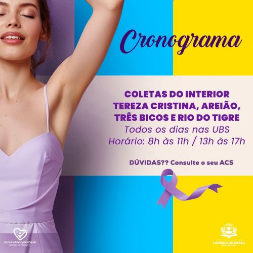  Março: Mês da Conscientização e Cuidado com a Saúde da Mulher 