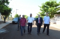 Comitiva vistoria possível sede provisória da Comarca em Nova Aurora