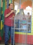 Frangão e Pecinha inauguram Super Creche - Palmiro Finato
