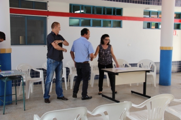 O evento aconteceu na tarde de ontem, 09 de fevere
