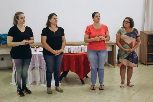 JÁ É PASCOA NO GRUPO DA MELHOR IDADE