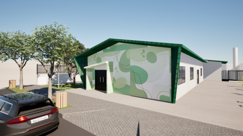 Administração Municipal apresenta projeto de reforma e ampliação do salão da Vila Vitória 
